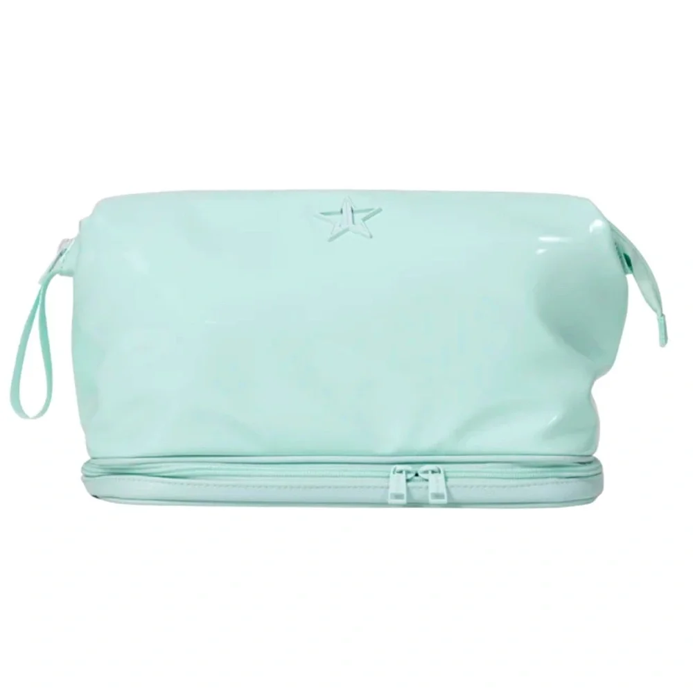 JEFFREE STAR LARGE TRAVEL BEAUTY BAG (color: Mint Condition) Newly Released!